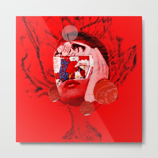 A dream for a lifetime · Sarah · I control, I fly Metal Print