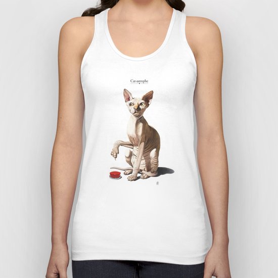 Cat-astrophe Unisex Tank Top