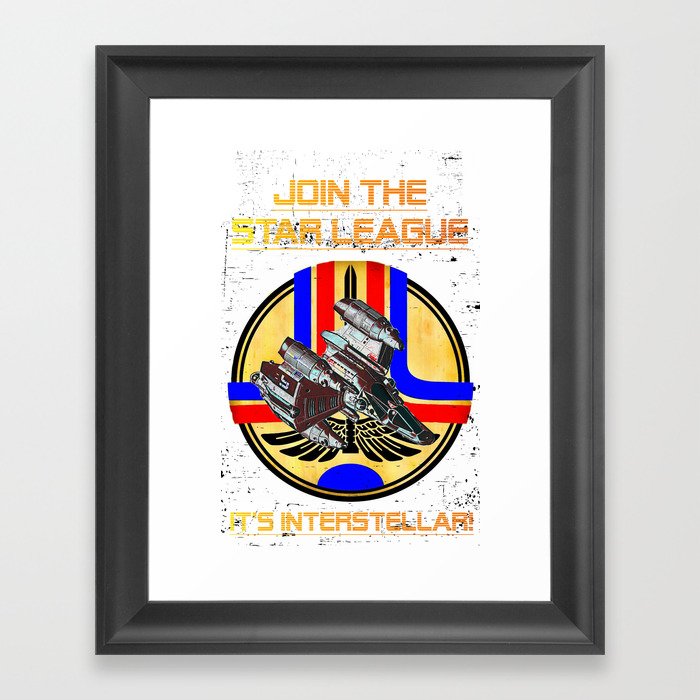 Join the Star League! Framed Art Print