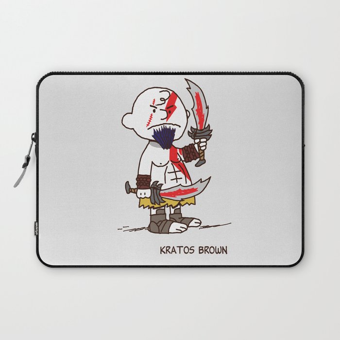 Kratos Brown Laptop Sleeve