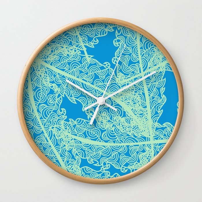 Welcome To The Sea Jungle Wall Clock