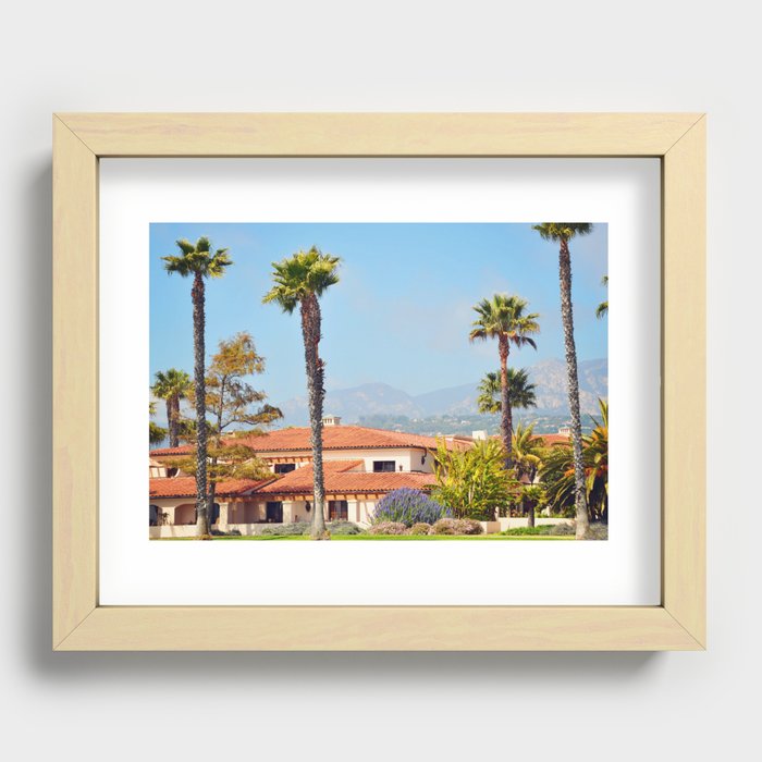Santa Barbara, California Recessed Framed Print