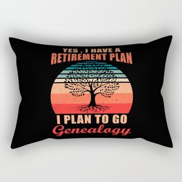 Genealogist Gift Rectangular Pillow