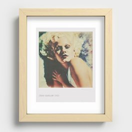 Jean Harlow 1933 Recessed Framed Print