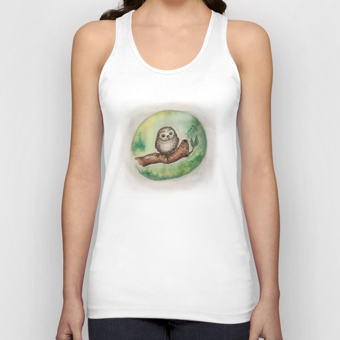 Baby Owl Tank Top