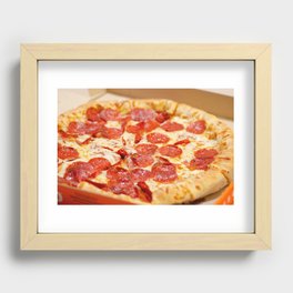 Pizza Slices (18) Recessed Framed Print