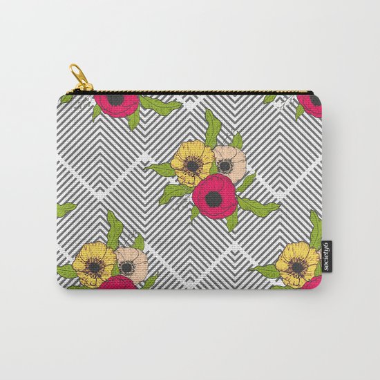 Geometric Garden #society6 #decor #buyart Carry-All Pouch