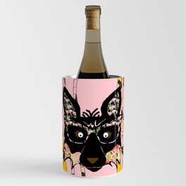 Foxy Flora Fox and Flowers Wine Chiller