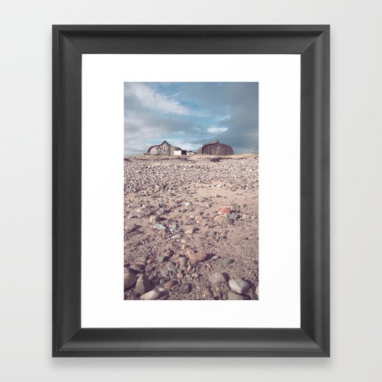 boat houses... Framed Art Print