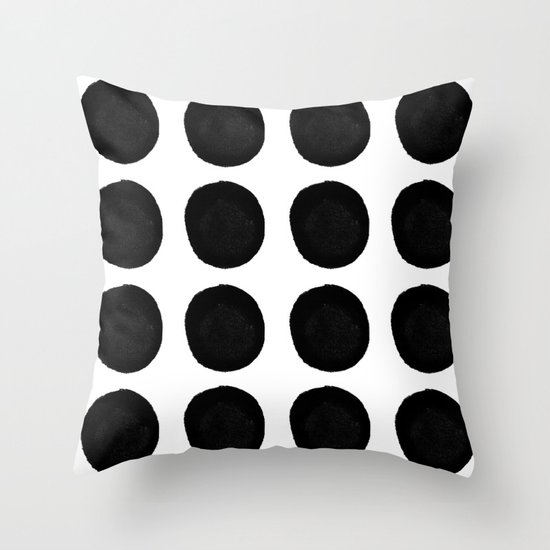 Nordic interior dotted Throw Pillow