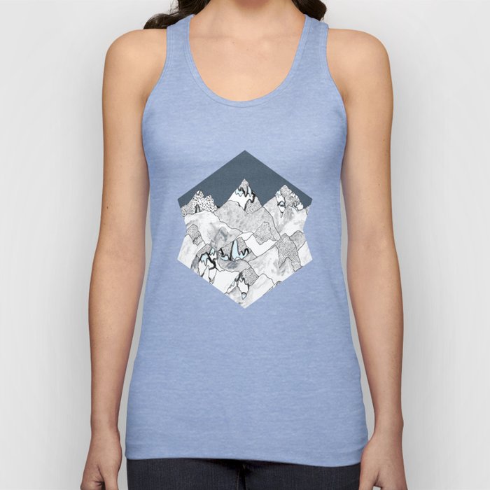 At night in the mountains Tank Top
