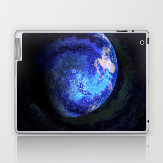 Blue Magic Planet Laptop & iPad Skin