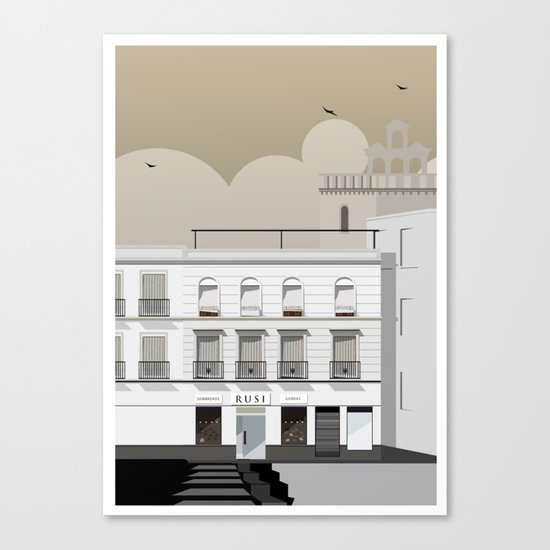 Buildings Canvas Print
