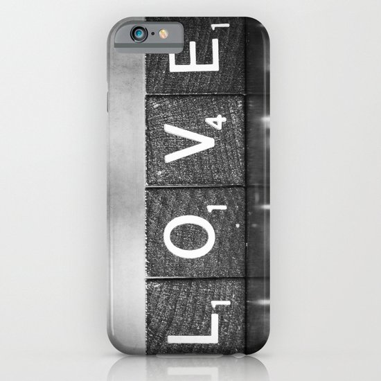 Love is a Beautiful Word - a fine art photograph iPhone & iPod Case