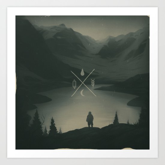 Wander Art Print