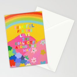Love Along the Way Stationery Card