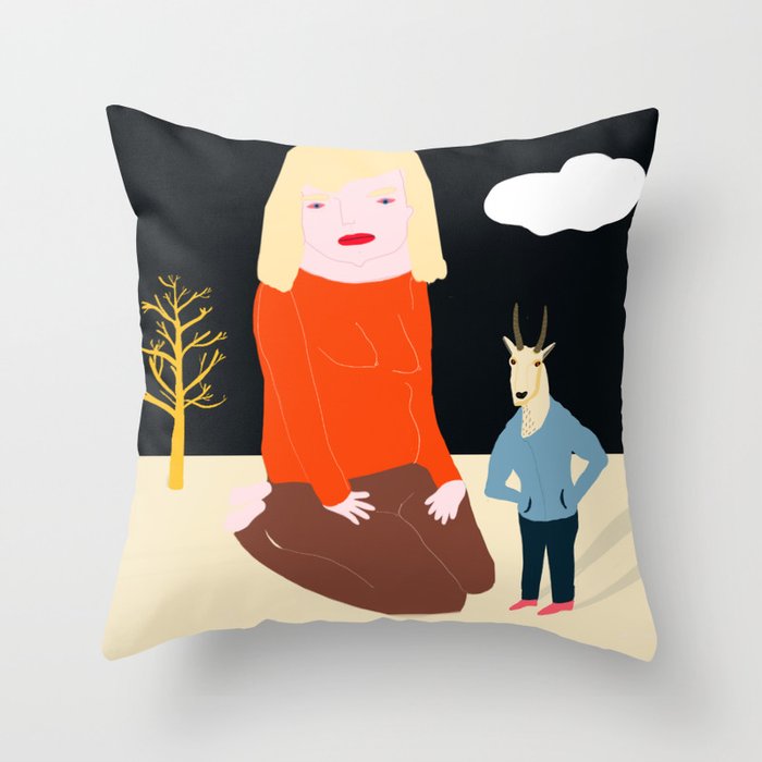 Quirky sales throw pillows
