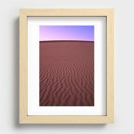Dune Patterns Recessed Framed Print