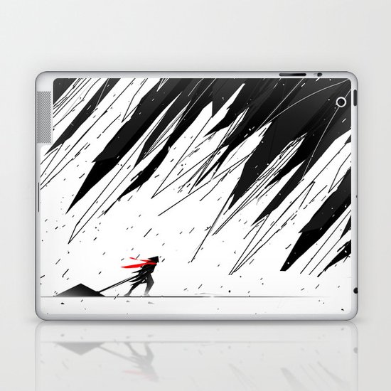 Geometric Storm Laptop & iPad Skin