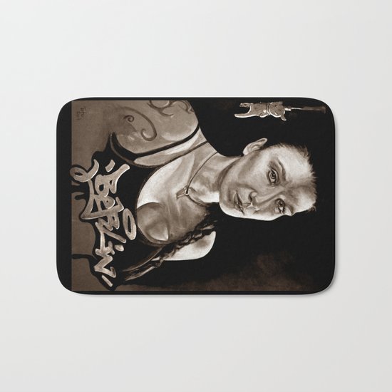 BERLIN - Kitty Kill - dark version Bath Mat