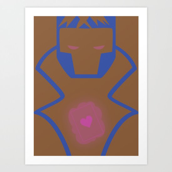 Gambit Minimalist Art Print