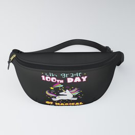 Days Of School 100th Day 100 Magical 6th Grader Fanny Pack
