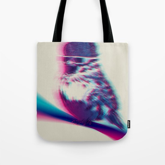 Bird Hair Day Tote Bag