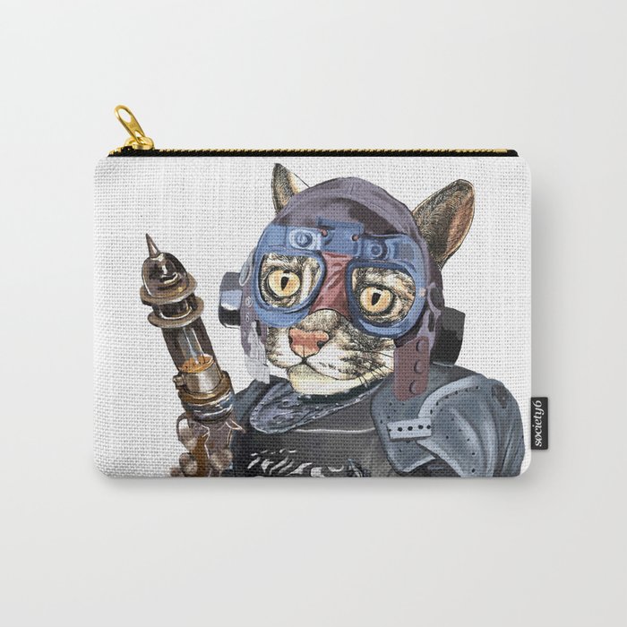 cat in armor painting