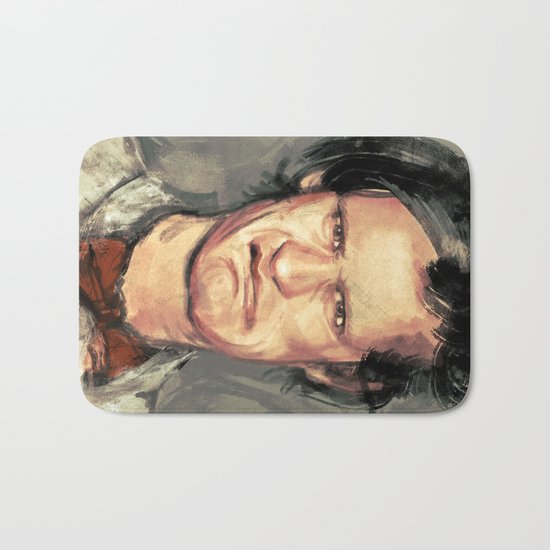 The Oncoming Storm Bath Mat