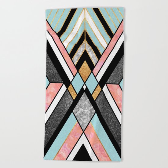 Geo 1 Beach Towel