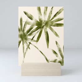 Palm Leaves Botanical Boho Shapes Mini Art Print