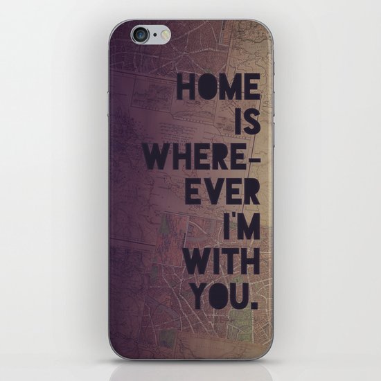 With You iPhone & iPod Skin