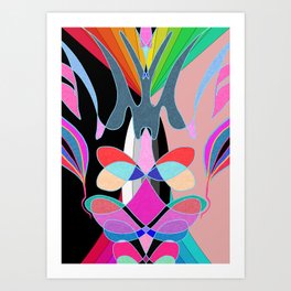 Spectrum + Swirl Art Print