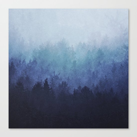 Just say the word, we'll take on the world. Canvas Print