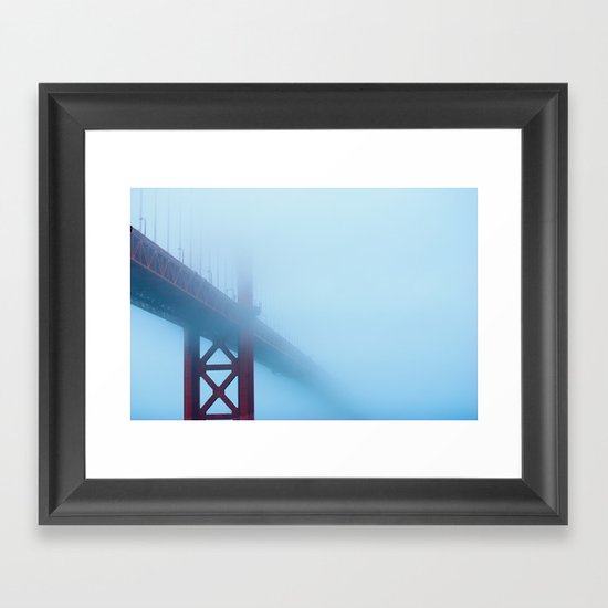 Into The Descent Framed Art Print