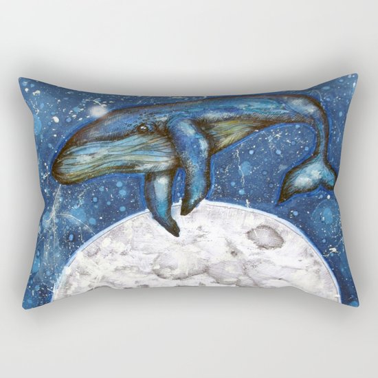 The Whale's Dream Rectangular Pillow