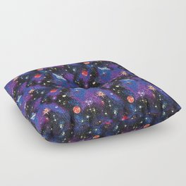 Out of This World Carpet Pattern Floor Pillow