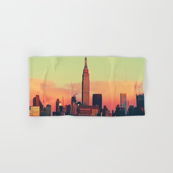 NYC Skyline Hand & Bath Towel