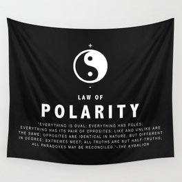 Law of Polarity Wall Tapestry