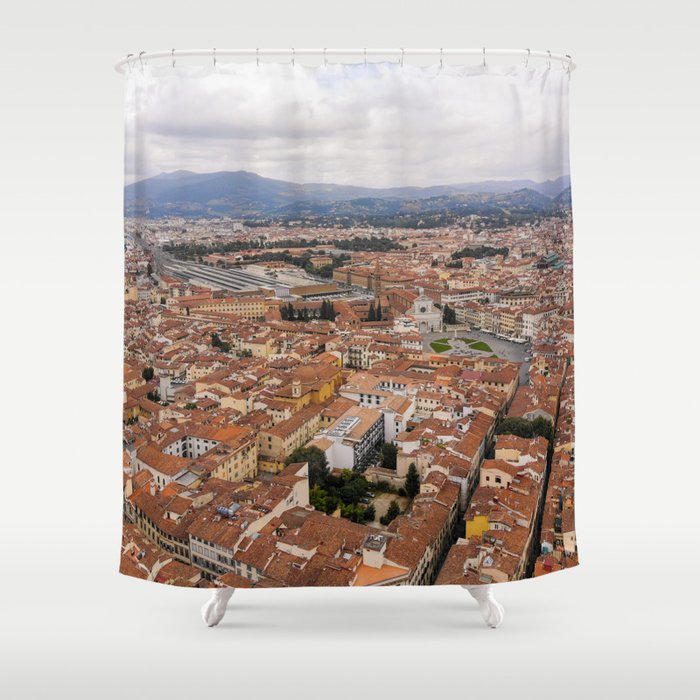 Florence Cityscape - Italy Shower Curtain