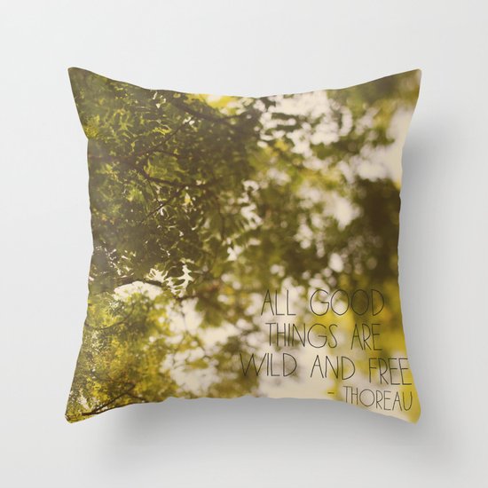 All Good Things Throw Pillow