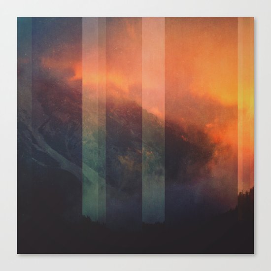 Fractions A98 Canvas Print