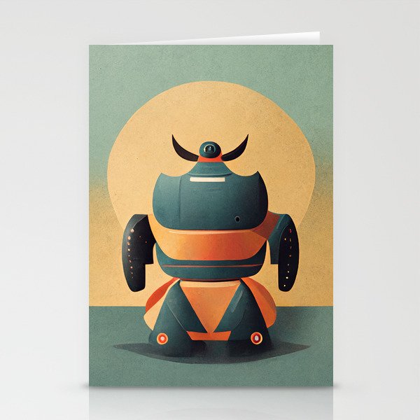 Sumo Bot Stationery Cards