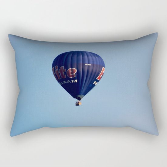 Blue air balloon Rectangular Pillow
