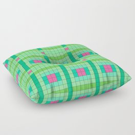 Checkboard Pattern Design Floor Pillow