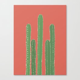 cactus wall art Canvas Print
