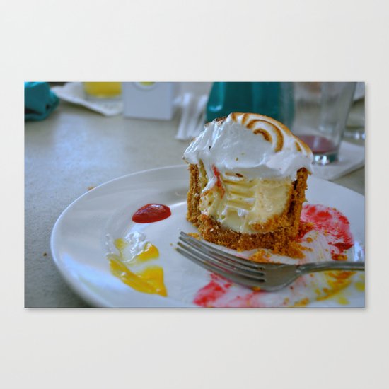 Key Lime Pie Canvas Print