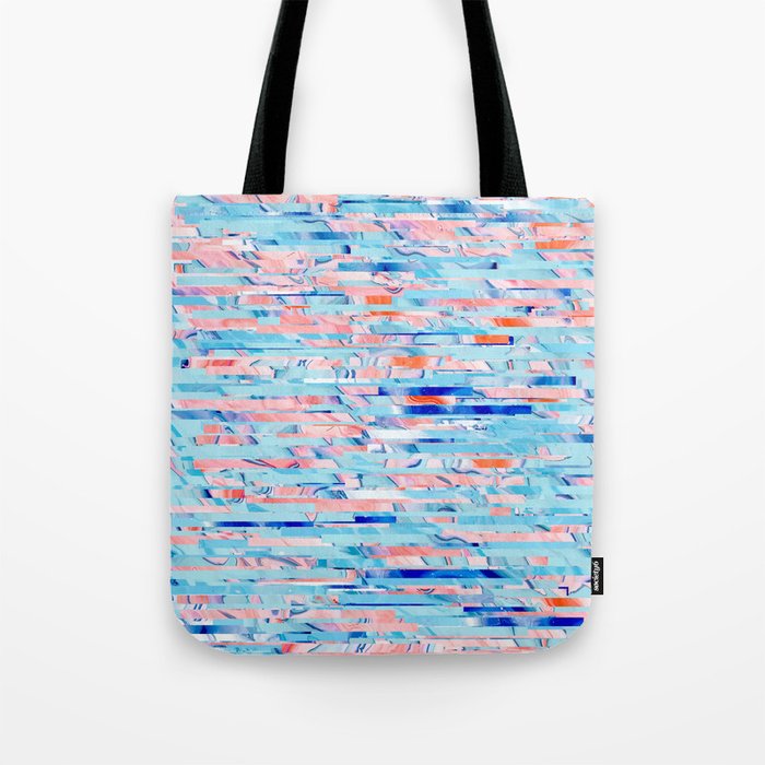 Peaceful Enchantment | Abstract Digital Collage Painting | Eclectic Boho Graphic Design Tote Bag