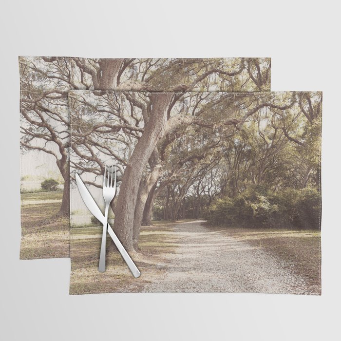 Under the Oaks x Path to the Beach x Florida Photography Placemat