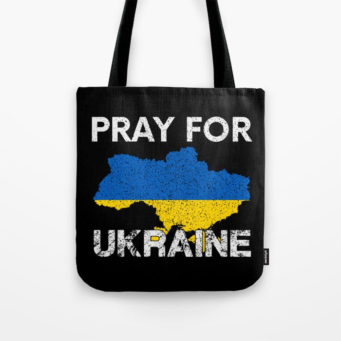 Pray For Ukraine Tote Bag